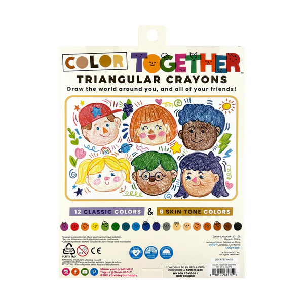 Color Together Triangular Crayons
