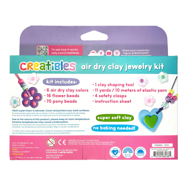 Creatibles Air Dry Jewelry Kit