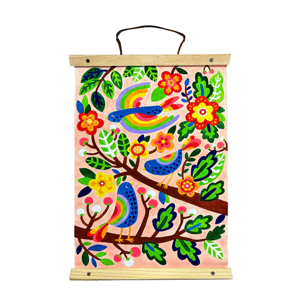 Ooly Paintology paint by number canvas kit - Blue Birds