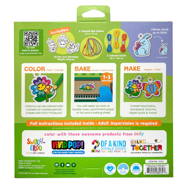 Shrink-Its! Garden Pals DIY Shrink Art Kit