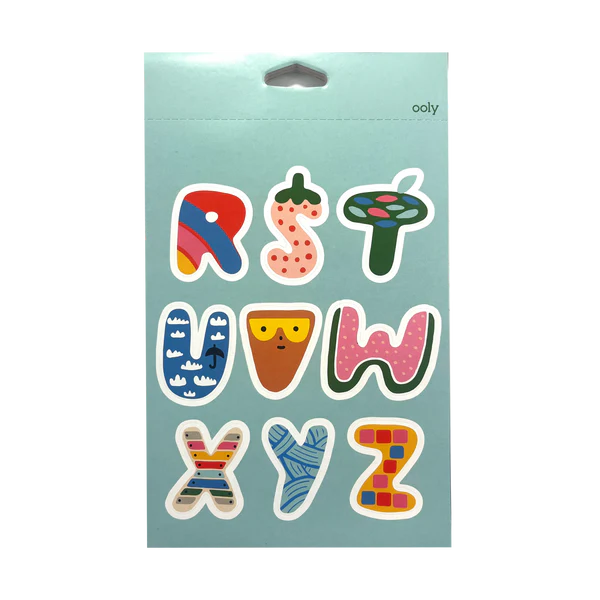 Ooly Stickiville ALPHA FUN 30 sticker sheets!! Over 350 stickers!