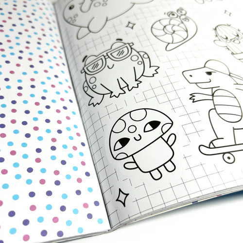Ooly Color-in' Sticker Book