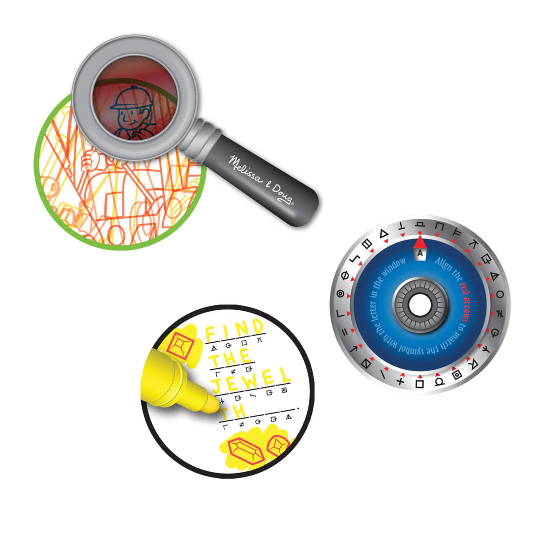 Melissa & Doug Secret Decoder book