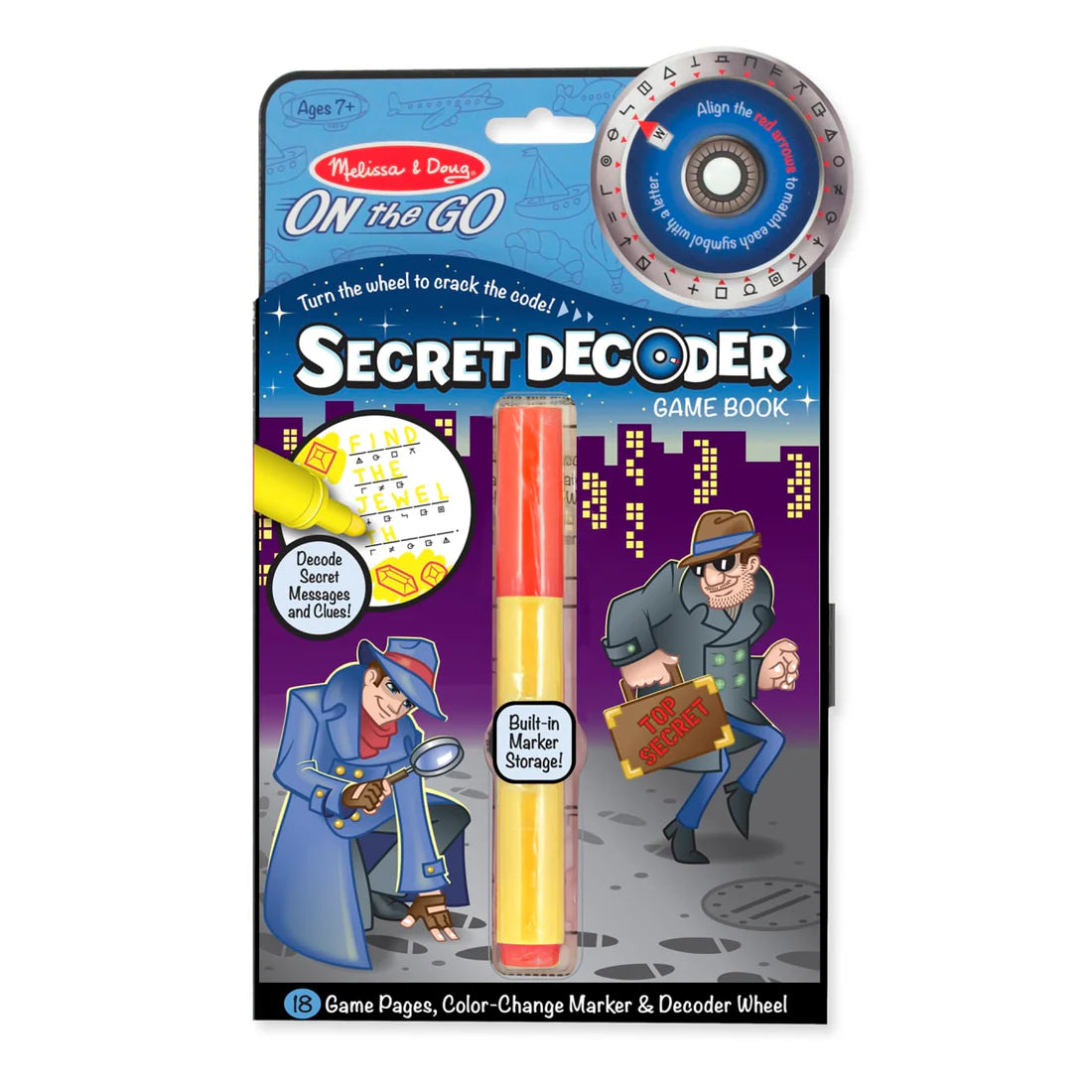 Melissa & Doug Secret Decoder book