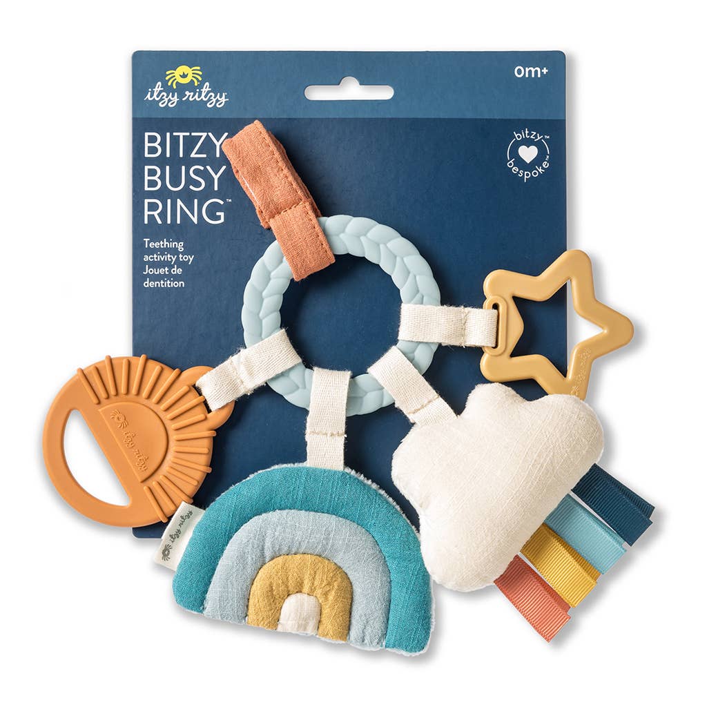 *NEW OPTION* Bitzy Busy Ring™ Teething Activity Toy: Veggie