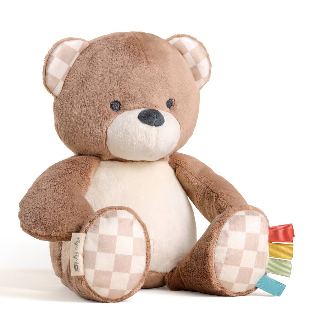 Itzy Ritzy Sweetie Snuggles™ Plush: Taupe Bunny