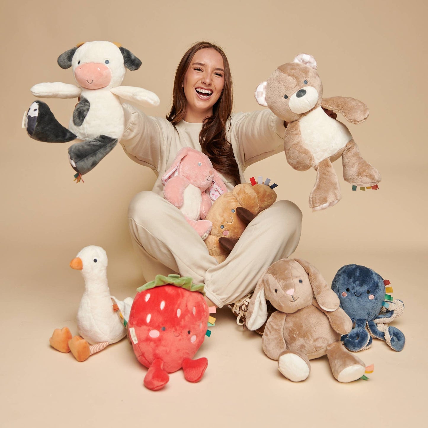 Itzy Ritzy Sweetie Snuggles™ Plush: Octopus