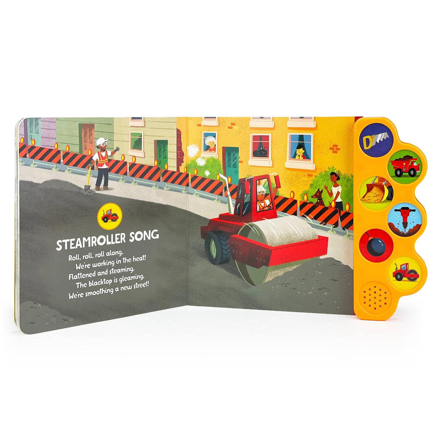 Construction Songs 6-Button Sound Book