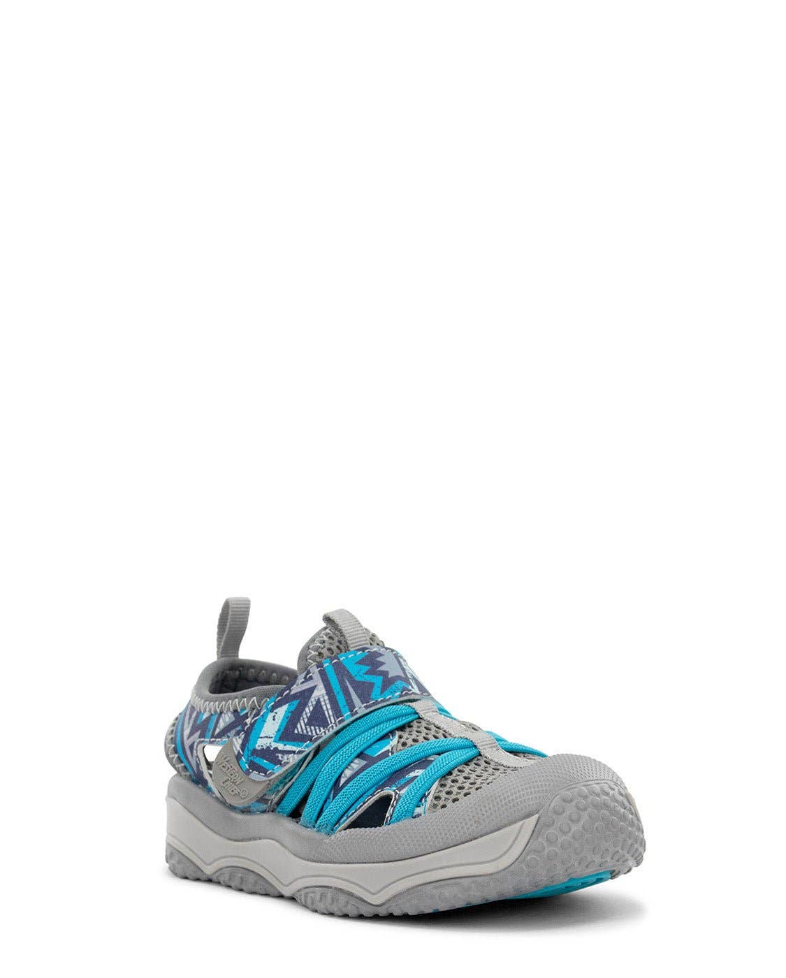 Western Chief Kids Shore Runner Sandal - Gray: Gray / 2 Little Kid