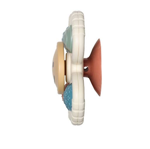 Itzy Ritzy Pop & Whirl™ - Bath + Travel Toy: Strawberry