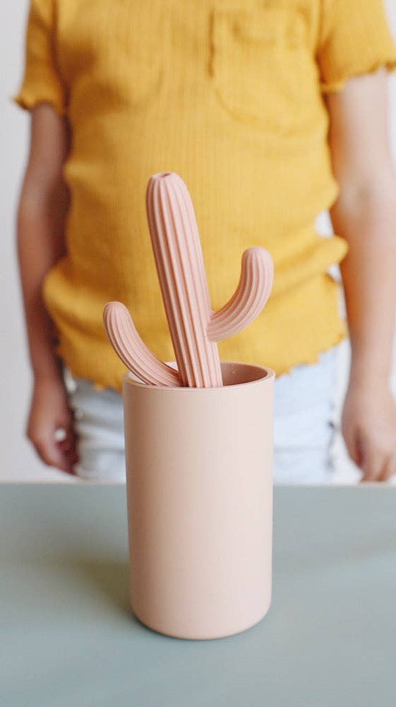 Beige Cactus Teether