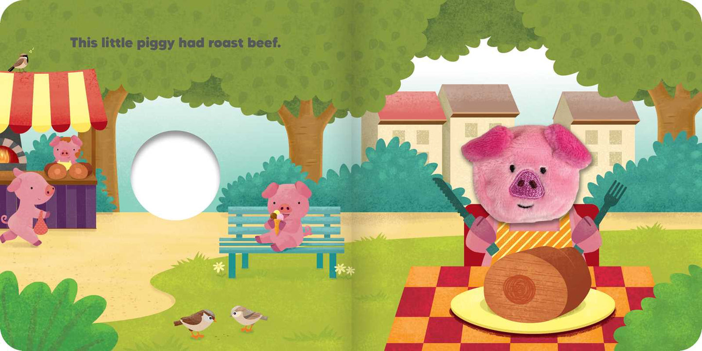 This Little Piggy: Finger Puppet Book by: Board Books; 8 pages / English