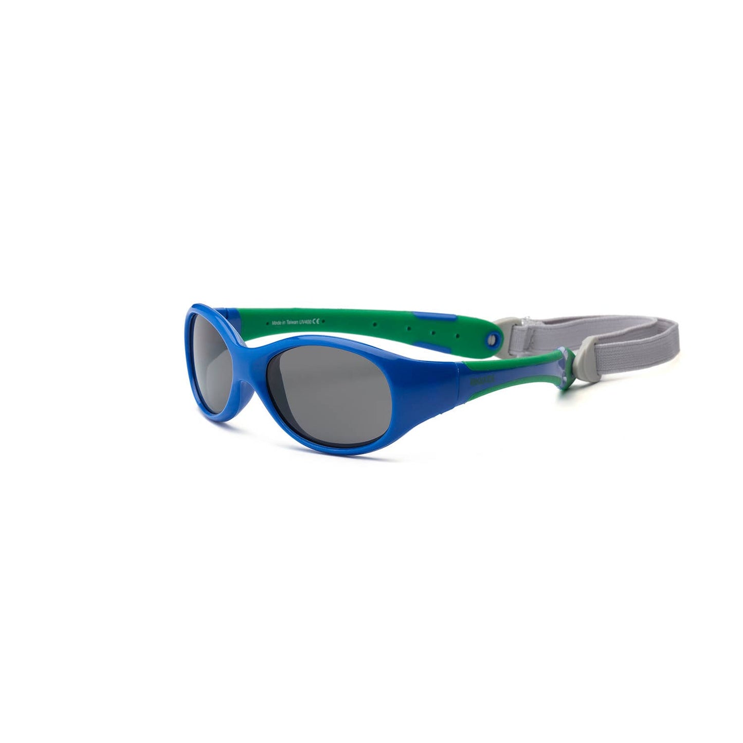 Explorer Flexible Frame Sunglasses for Toddlers 2+: Blue/Light Blue