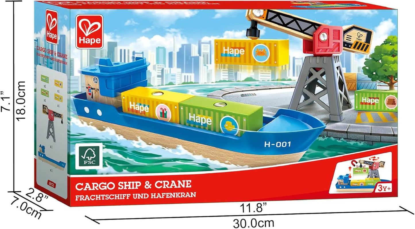 Hape Cargo Ship and Crane
