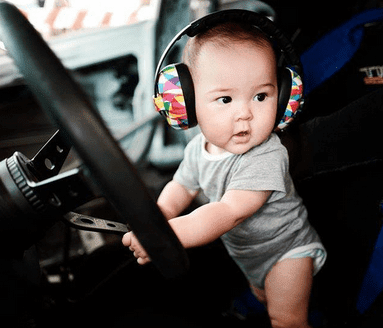 Baby Earmuffs - Prints: Kaleidoscope