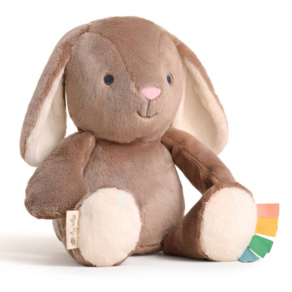 Itzy Ritzy Sweetie Snuggles™ Plush: Taupe Bunny