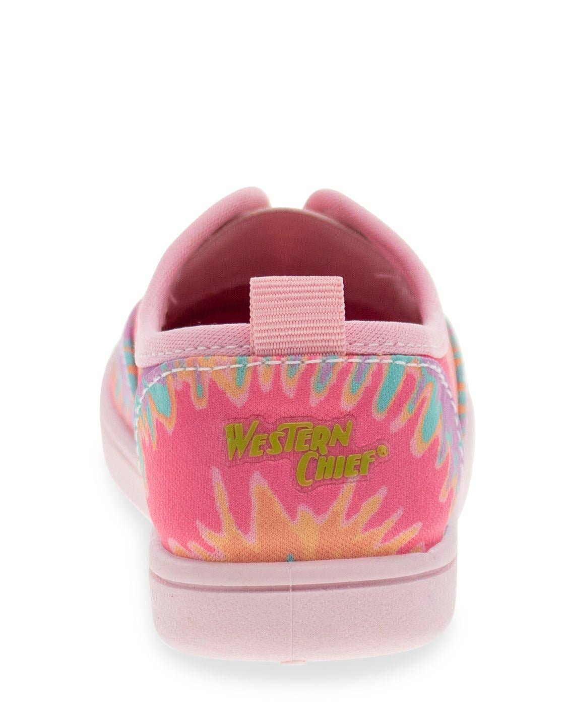 Western Chief Kids Jetty Tie Dye Slip On - Pink: Pink / 2 Little Kid