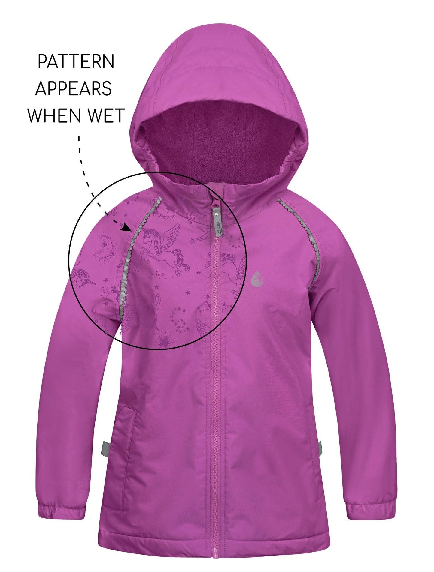 SplashMagic Storm Jacket - Berry | Waterproof Windproof Eco: 12