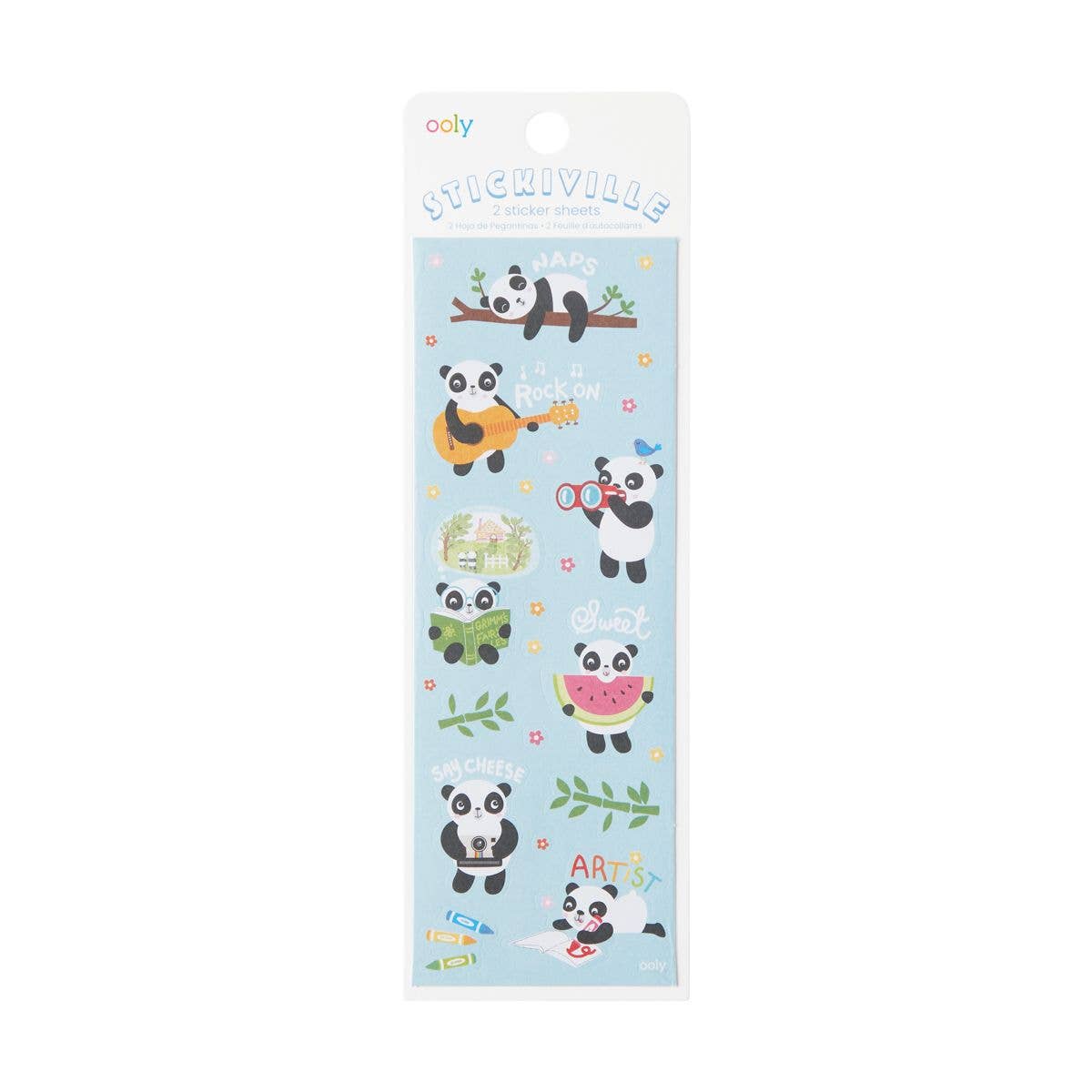 Stickiville Playful Pandas