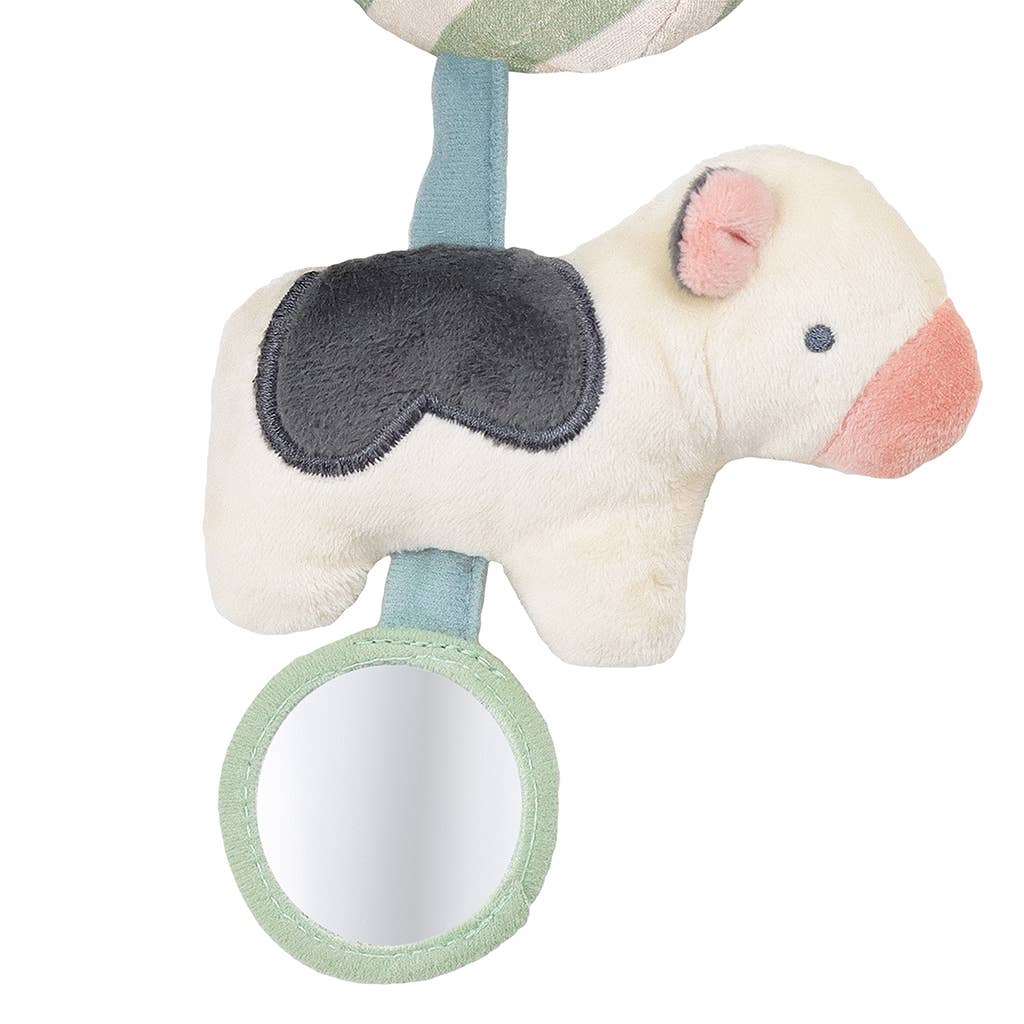 Itzy Ritzy - Bitzy Spiral Car Seat Activity Toy: High Contrast