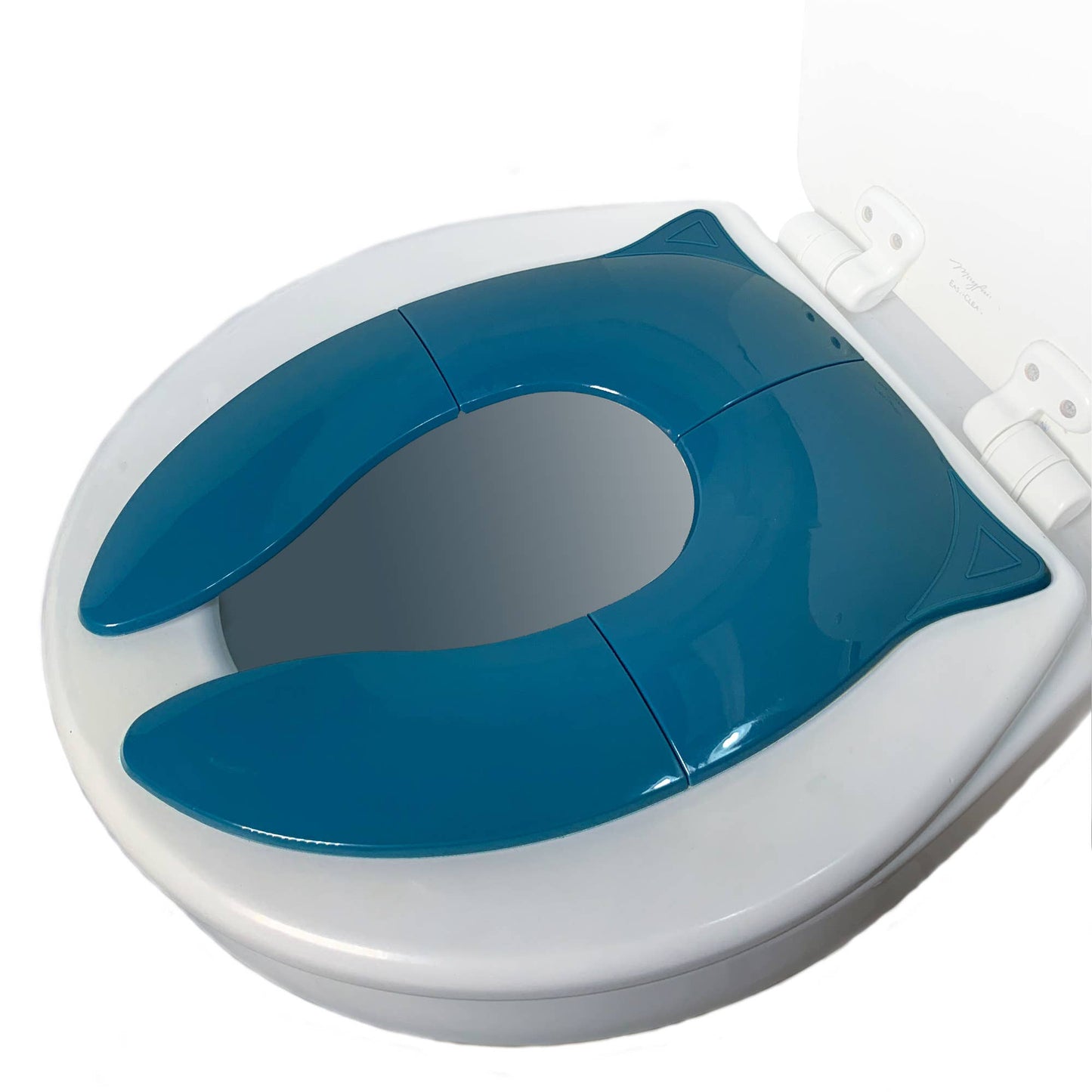 Three Little Tots - Folding Toddler Travel Potty Seat - Dark Teal
