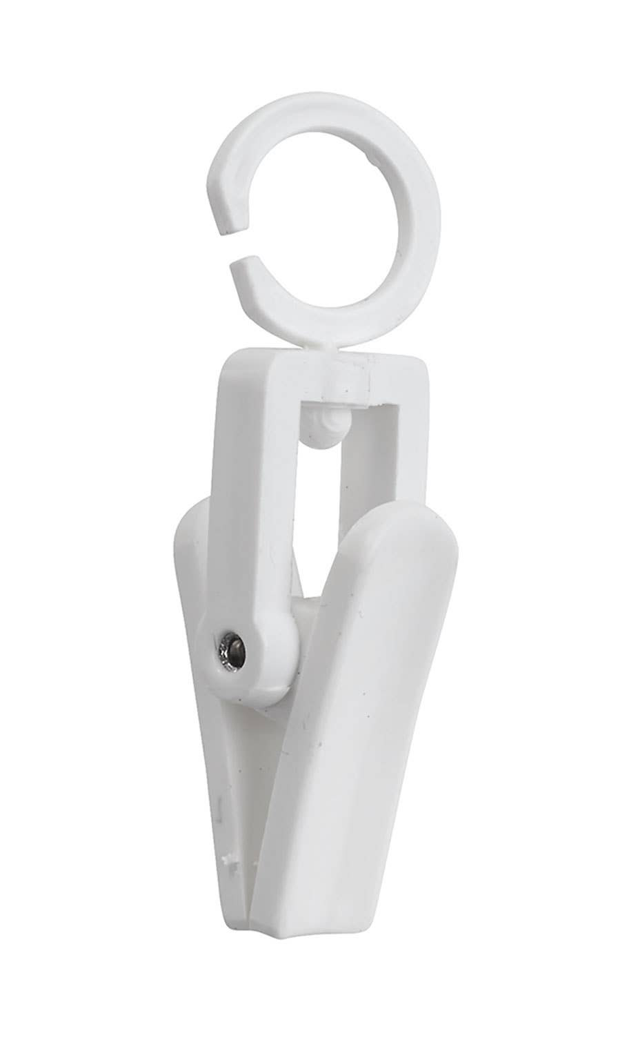 Swivel Clips | White | Plastic | Pack of 50