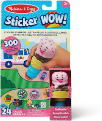 Melissa & Doug Sticker WOW! Activity Pad & Sticker - Ice Cream