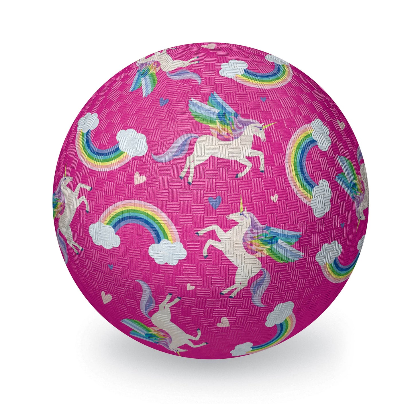 7" Playground Ball - Unicorn Rainbow