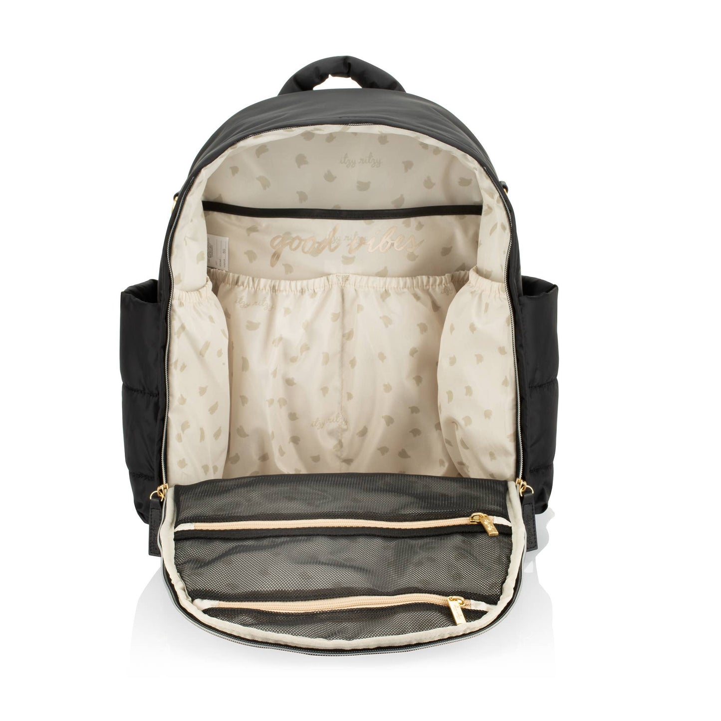 Itzy Ritzy Dream Backpack™ Midnight Black Diaper Bag
