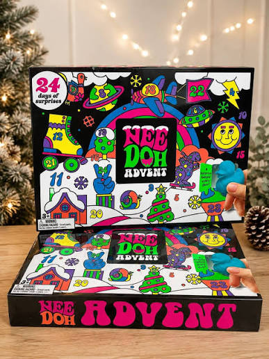 NEEDOH COUNTDOWN ADVENT CALENDAR NEE-DOH HOLIDAY CHRISTMAS