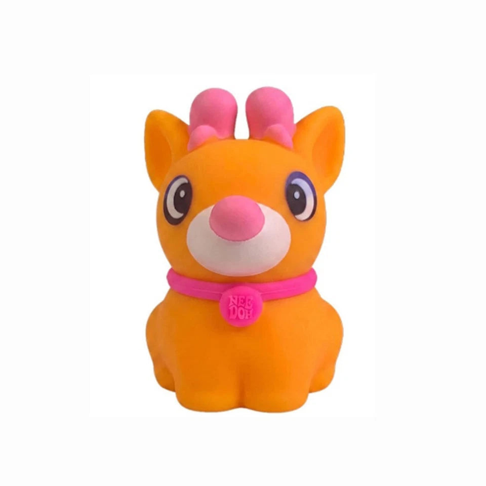 Nee Doh Squisher the Reindoh Deer Nee-Doh Needoh Sensory Squishmas Winter Squish Toy