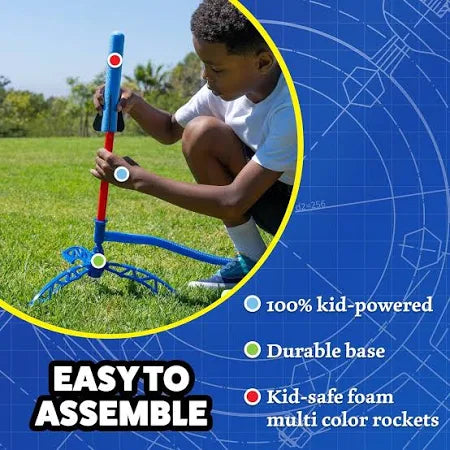 Junior Glow 8 pack Rainbow rockets