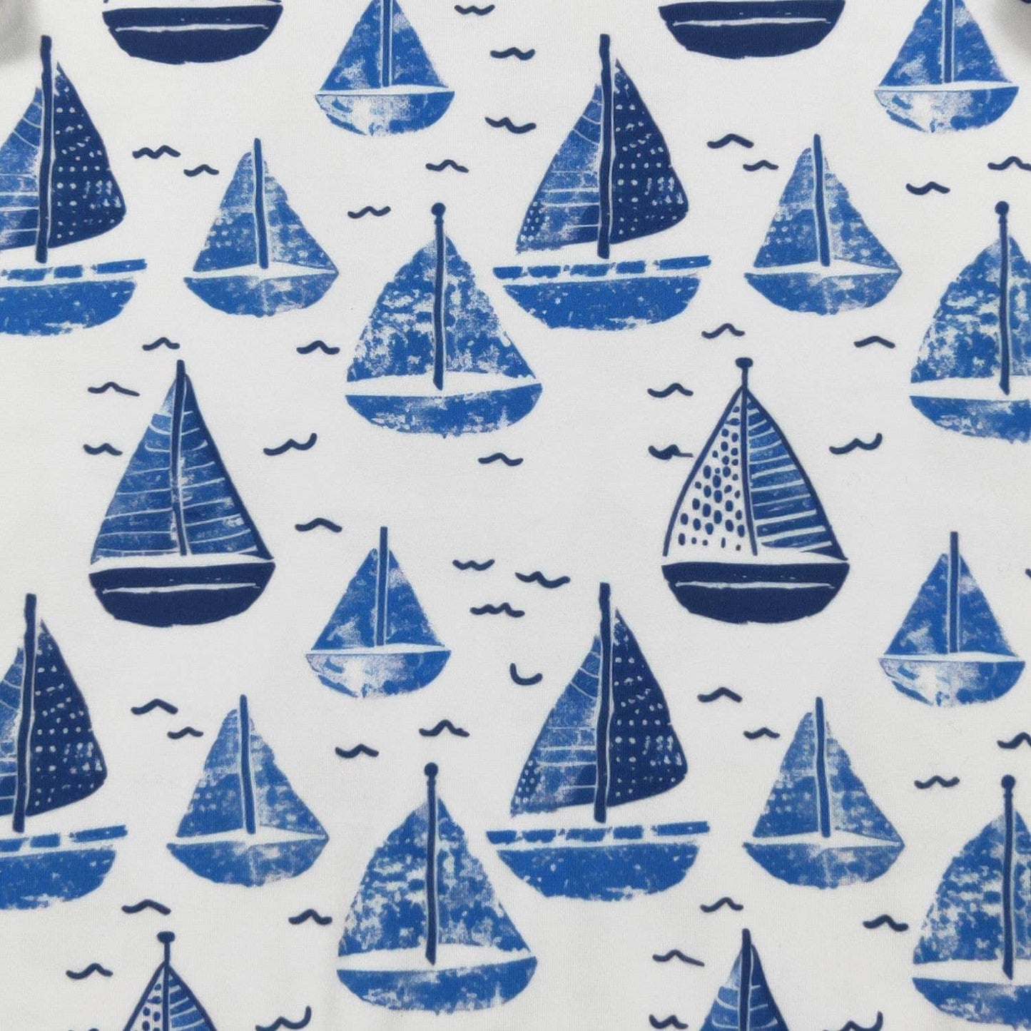Sailboat Boy Romper: 12/24 mo
