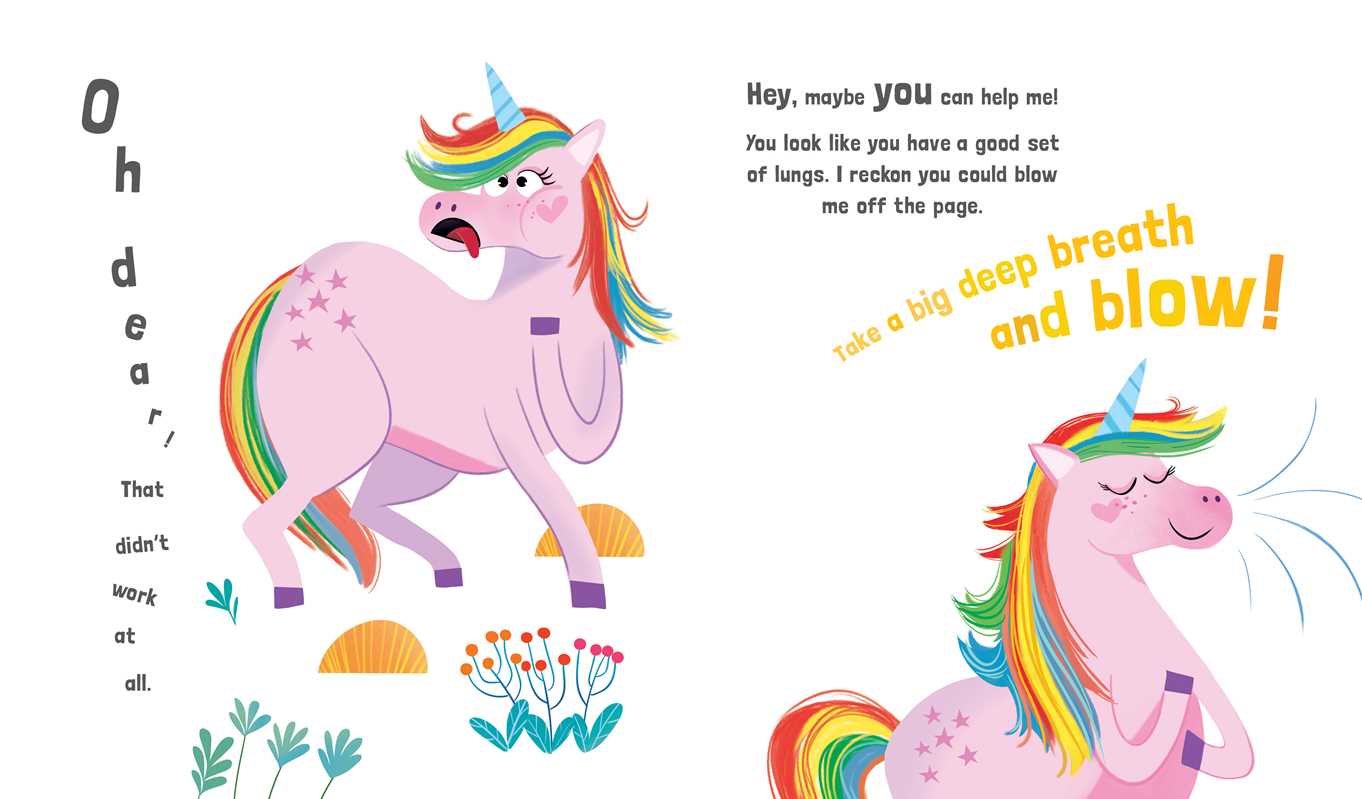 There's a Unicorn Stuck in My Book! by: Hardcover; 12 pages / English