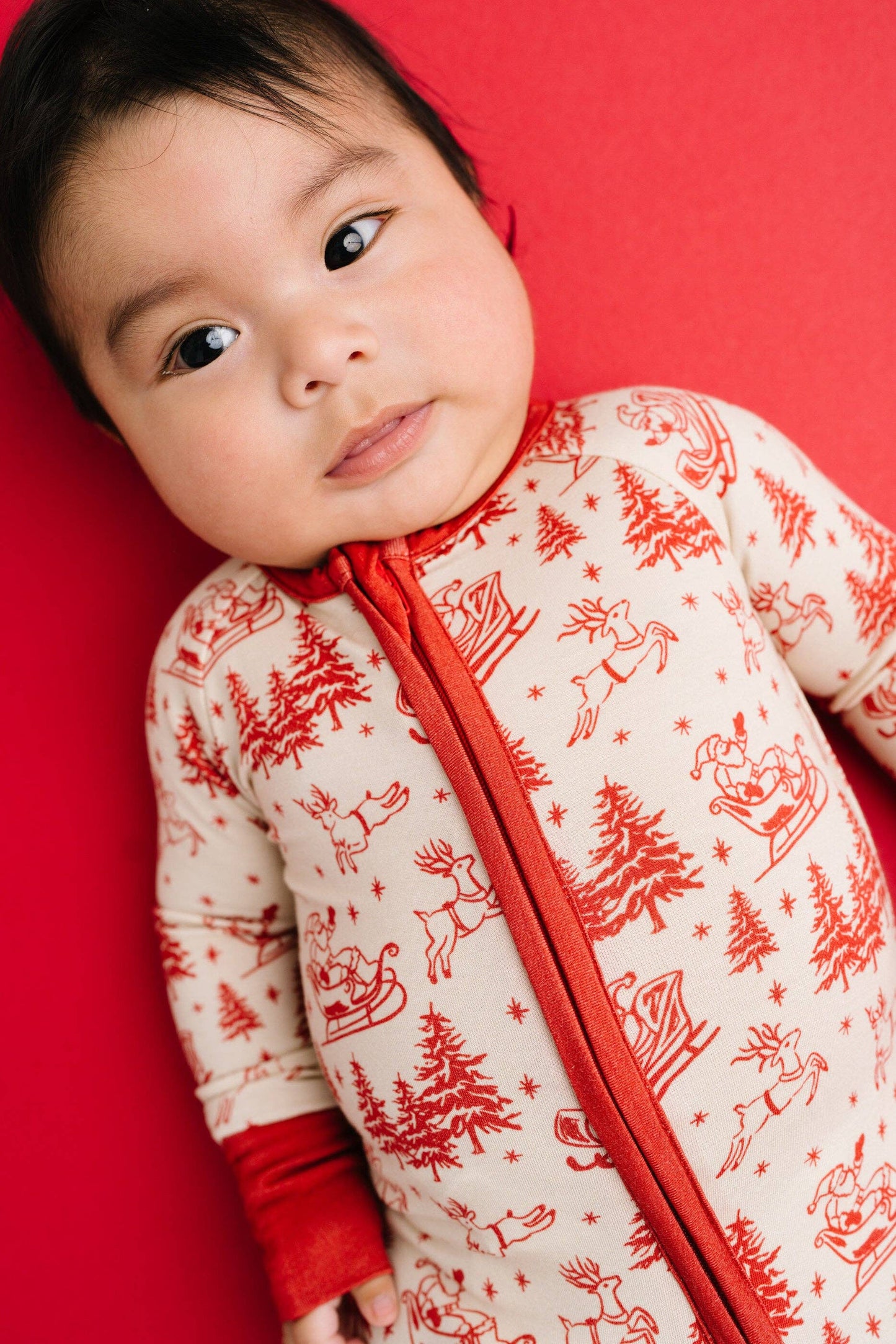 Classic Claus Bamboo Sleeper: 3-6M