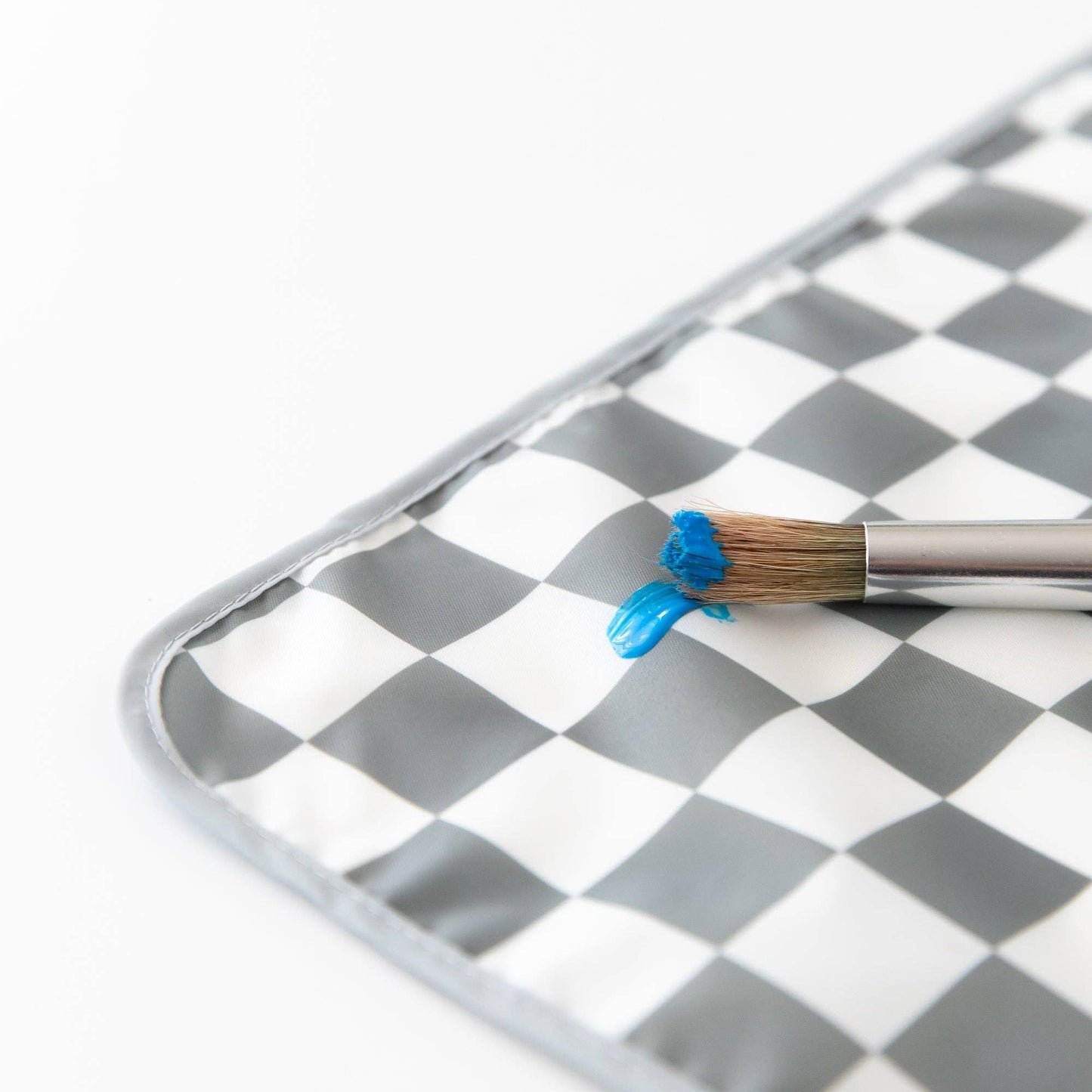 Splat Mat: Charcoal Check