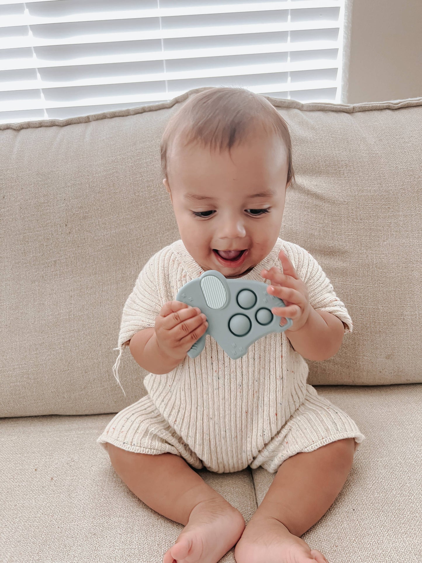 Itzy Pop™ Sensory Popper Toy: Mushroom