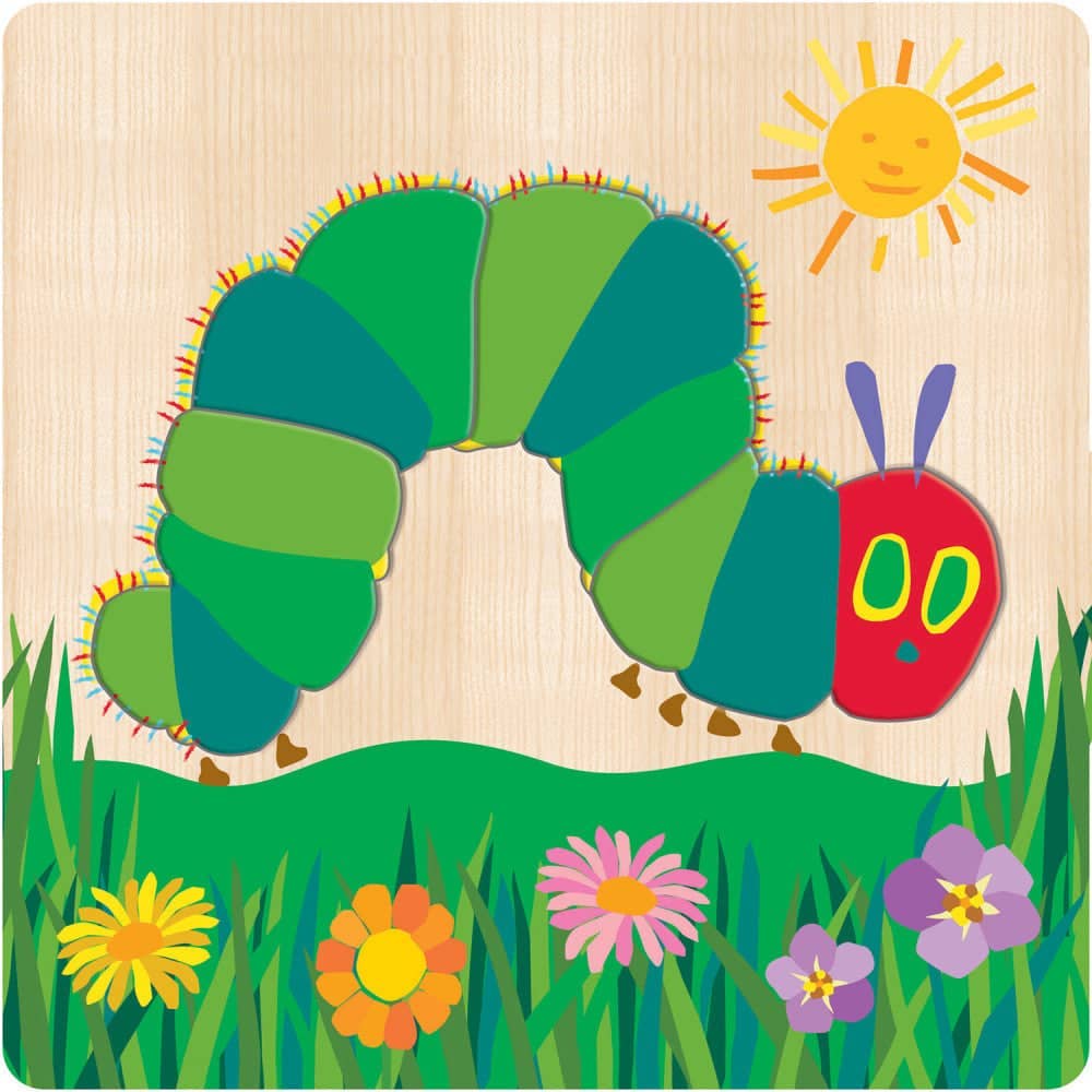 Eric Carle Chunky Wood Puzzles - Kids 4 Pack