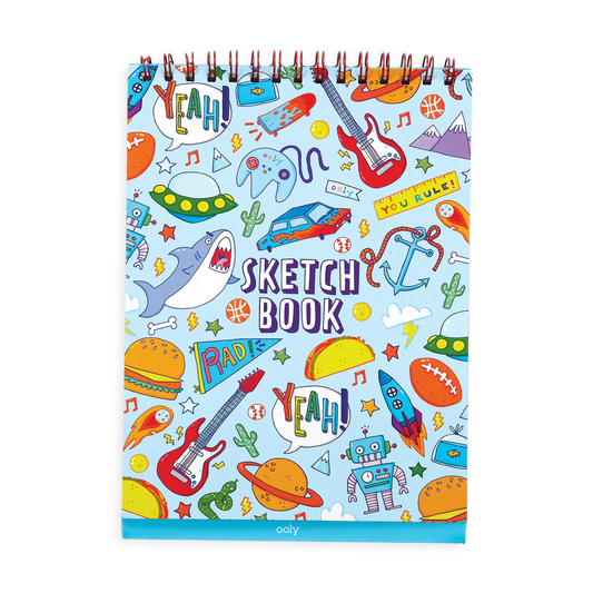 Ooly Sketch & Show standing sketch book - Awesome doodles