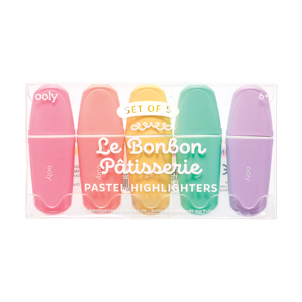 Ooly Pastel Highlighters Le Bonbon Patisserie Set of 5