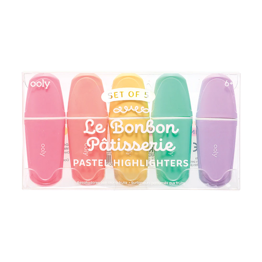 Ooly Pastel Highlighters Le Bonbon Patisserie Set of 5