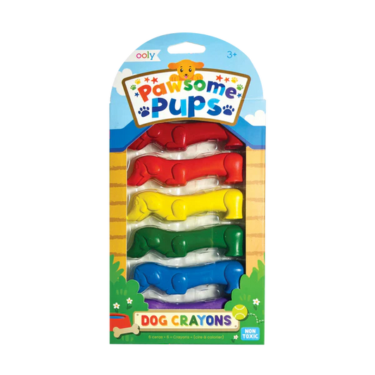 Pawsome Pups Dog Crayons