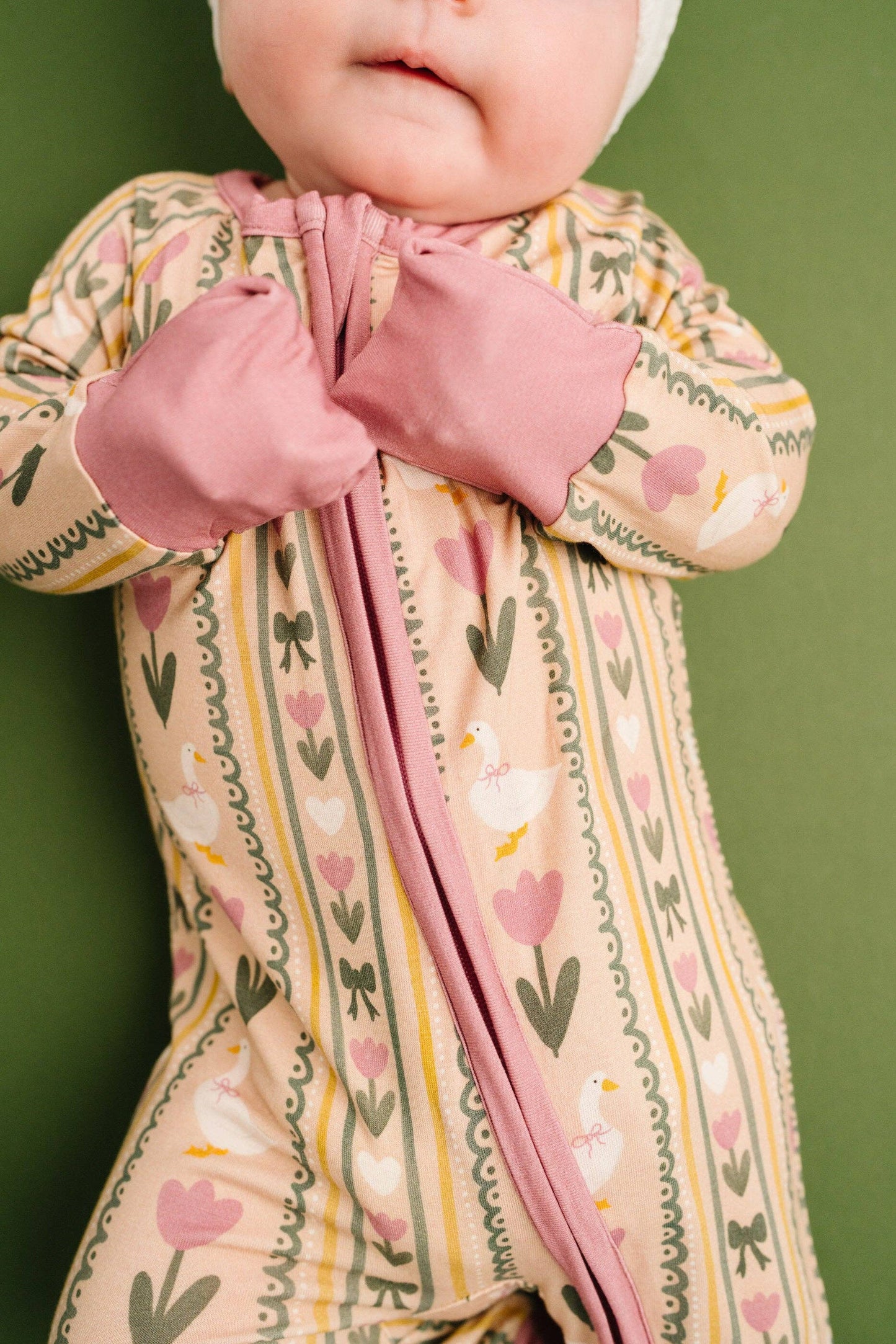 Spring Goose Bamboo Sleeper: 6-12M