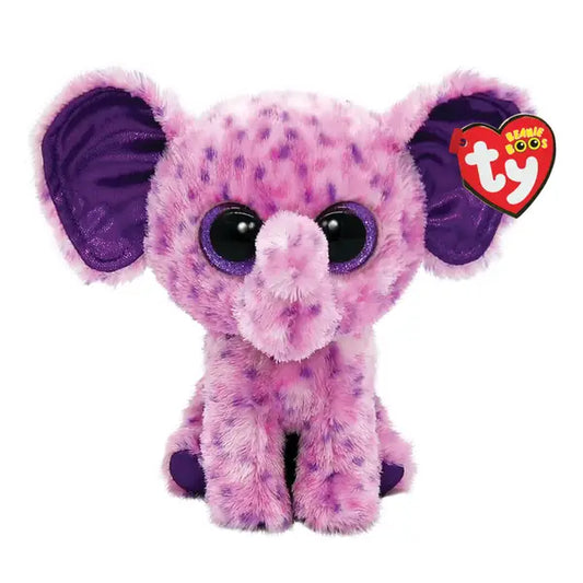 TY Beanie Boos Eva Elephant Purple