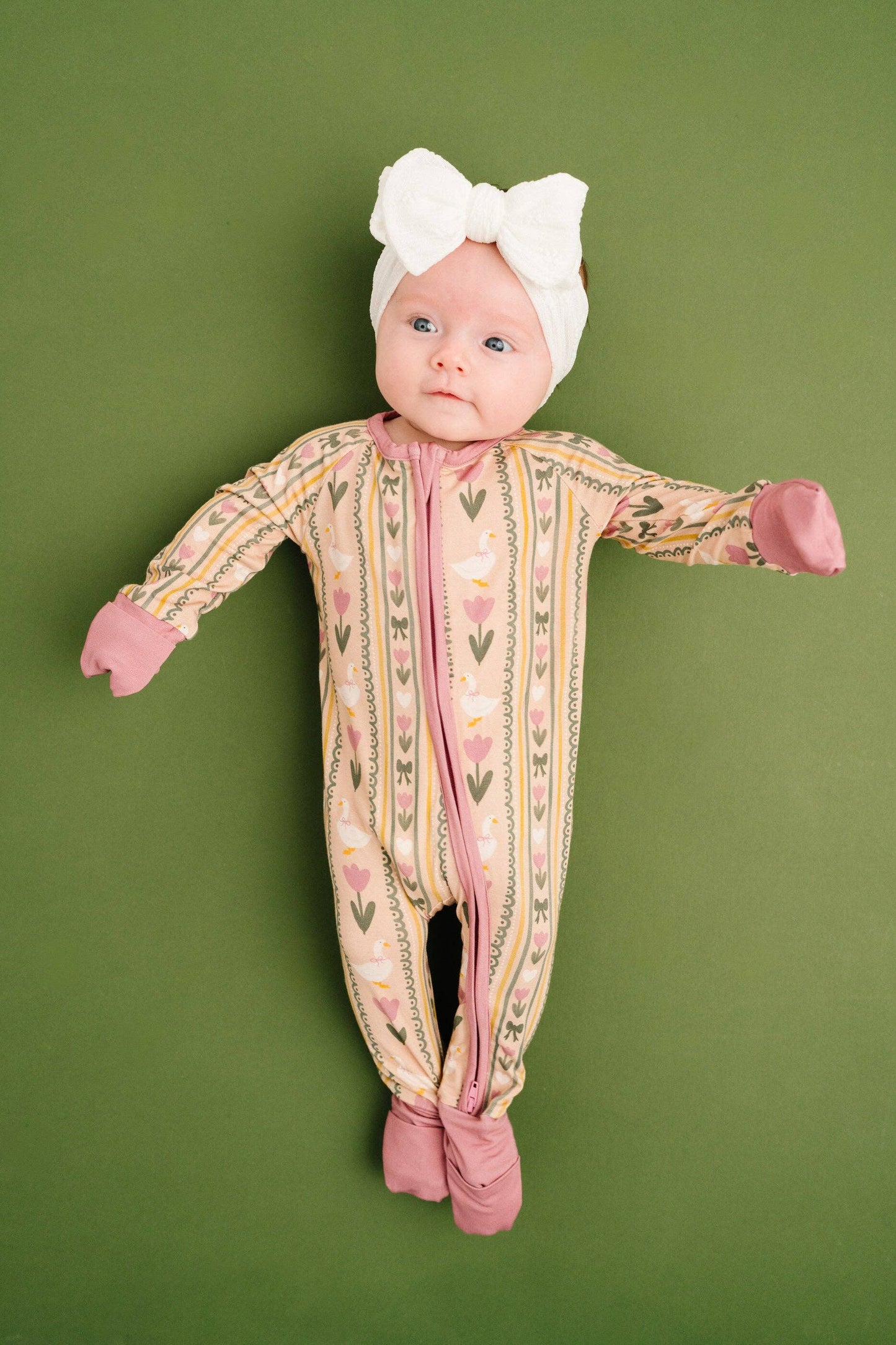 Spring Goose Bamboo Sleeper: 12-18M