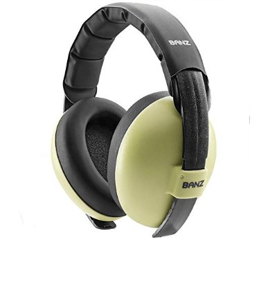 Baby Earmuffs Solids Noise Attenuation Ear Warmers for Kids: Peridot