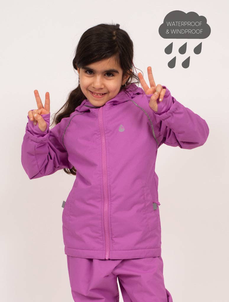 SplashMagic Storm Jacket - Berry | Waterproof Windproof Eco: 12