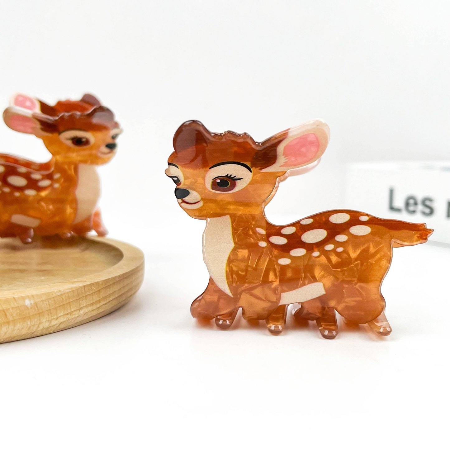 Cute Reindeer Hair Claw Clip, Christmas Deer Hair Clip: Deer