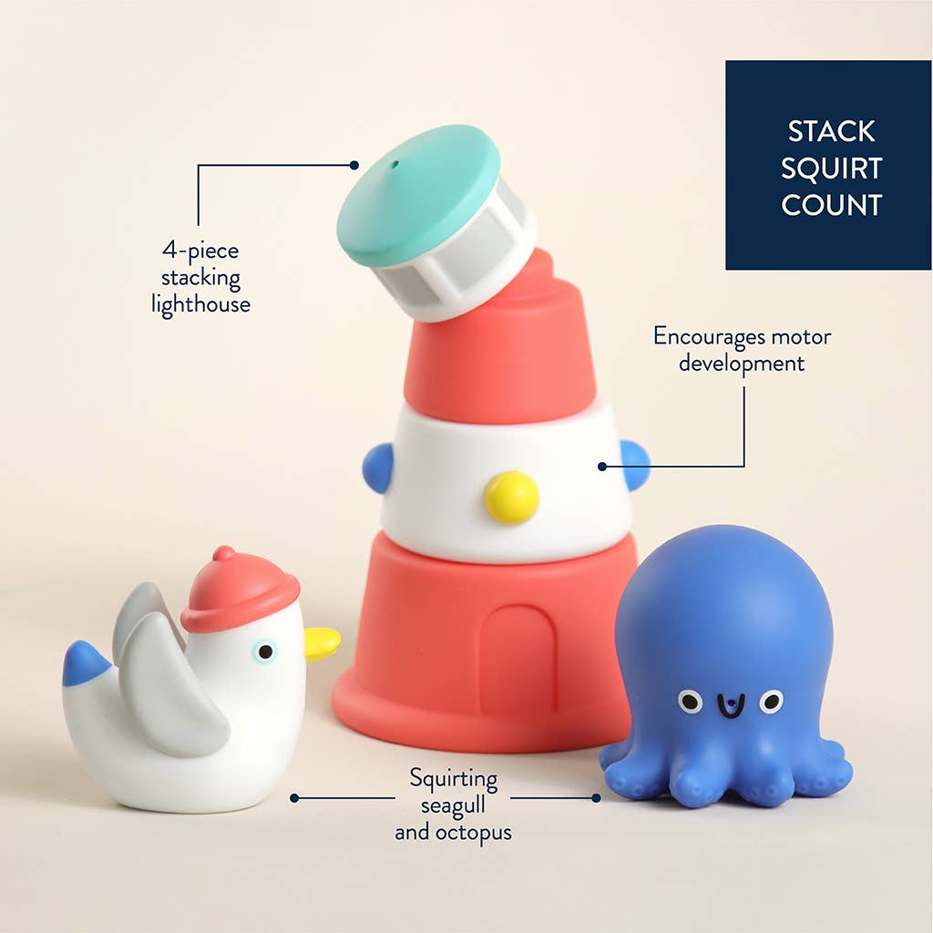 *NEW* Itzy Stack & Squirt™ Bath + Water Toy