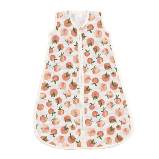 New Castle Carnelian Peaches Bamboo Sleep Sack: M